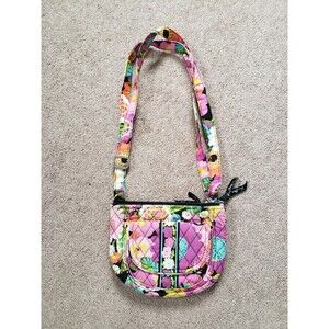 Vera Bradley Va Va Bloom Floral Crossbody Shoulder Bag Adjustable Retired